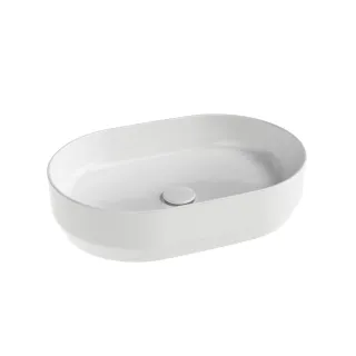 Ravak Umywalka ceramiczna Zeta Slim 55, biała XJX01155007