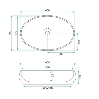 Rea UMYWALKA MAYA - NABLATOWA REA-U5660