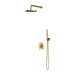 Omnires Y system prysznicowy podtynkowy, złoty połysk...