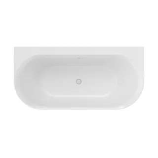 Ravak Wanna Ypsilon Wall 178x86 wolnostojąca do ściany biała, osłona odpływu biała/czarna/chrom XC00100028