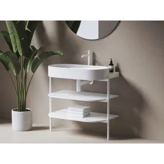 Ravak Umywalka Yard 80 z otworem XJX0E280001