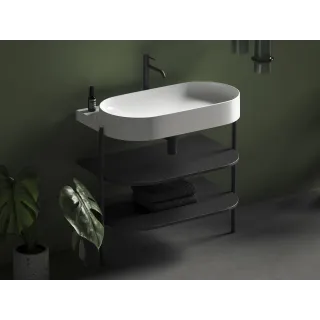 Ravak Umywalka Yard 80 z otworem XJX0E280001