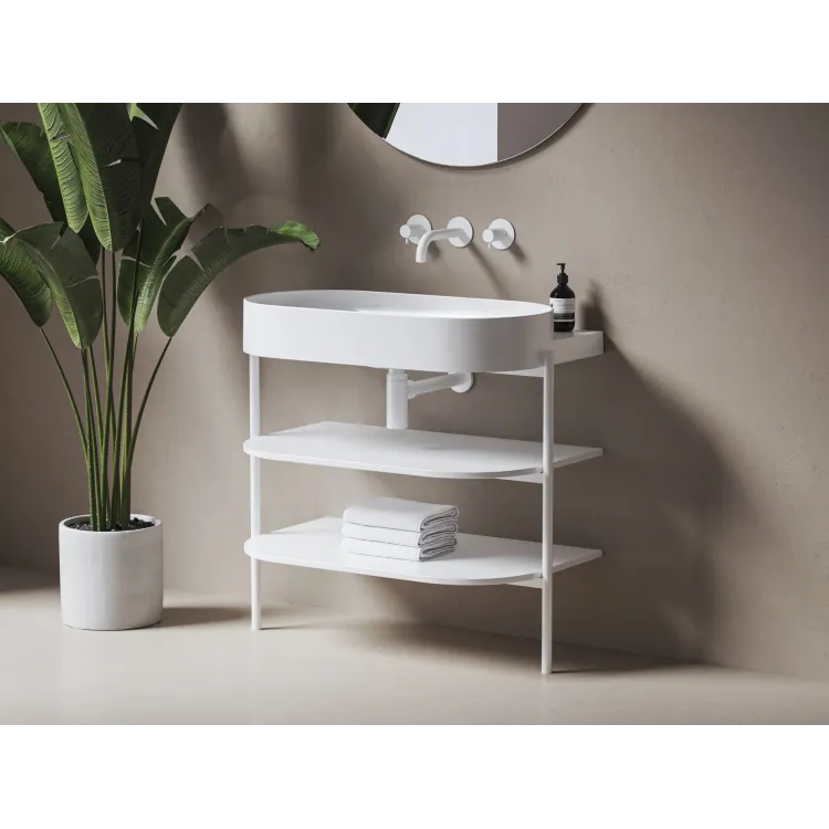 Ravak Umywalka Yard 80 bez otworu XJX0E080000