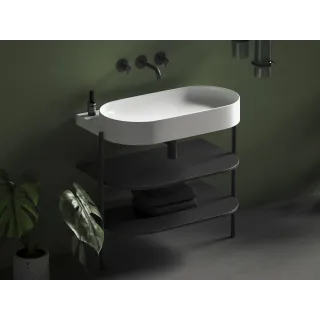 Ravak Umywalka Yard 80 bez otworu XJX0E080000