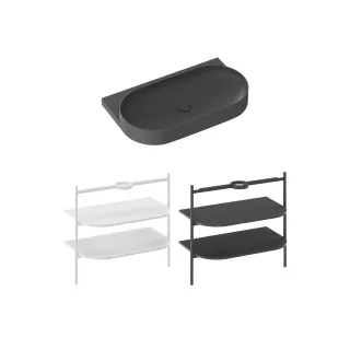 Ravak Umywalka Yard 80 bez otworu XJX03080000