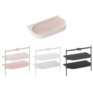 Ravak Umywalka Yard 80 bez otworu XJX0G080000