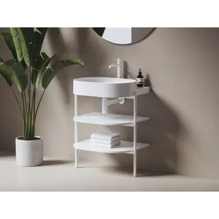 Ravak Umywalka Yard 60 z otworem XJX0E260001