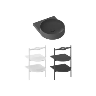 Ravak Umywalka Yard 40 z otworem XJX03240002