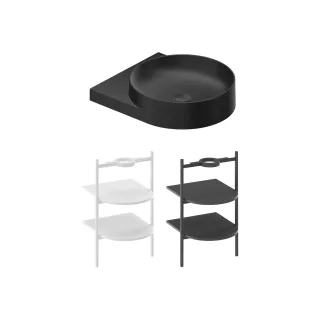 Ravak Umywalka Yard 40 z otworem XJX0D240002