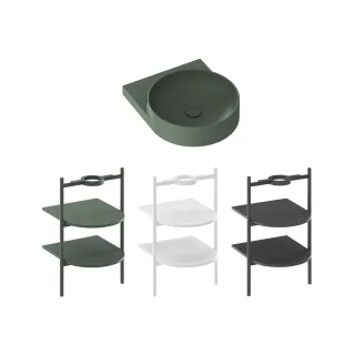 Ravak Umywalka Yard 40 bez otworu XJX08040000