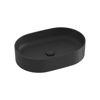 Ravak Umywalka ceramiczna Ceramic Slim O 55, czarny mat XJX0D155000
