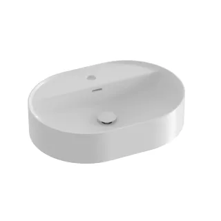 Ravak Umywalka ceramiczna Ceramic Slim Shelf O 55, biały XJX01155003