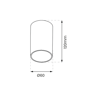 Oprawa Ricky Downlight Złoty 1xGU10 ML0688