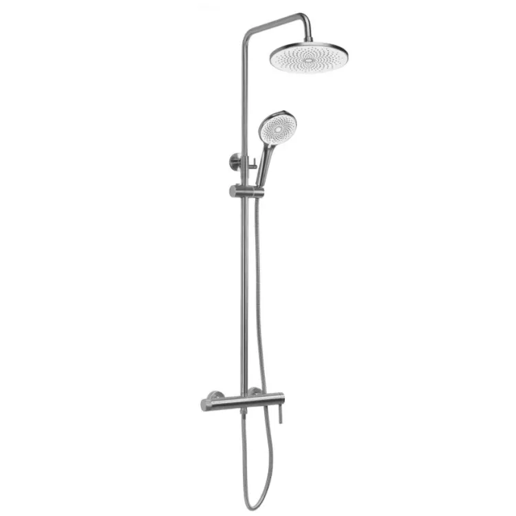 Rea ZESTAW NATRYSKOWY JS-7028N RIVO NIKIEL SZCZOTKOWAN REA-P9498