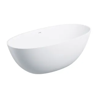 Omnires SHELL M+ wanna wolnostojąca z przelewem, 160 x 75...