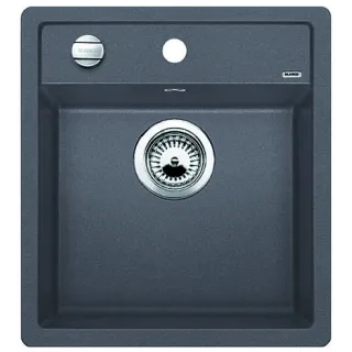 BLANCO DALAGO 45 Silgranit szarość skały, korek auto. 518846