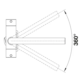 BLANCO FONTAS II Silgranit-Look antracyt 523130