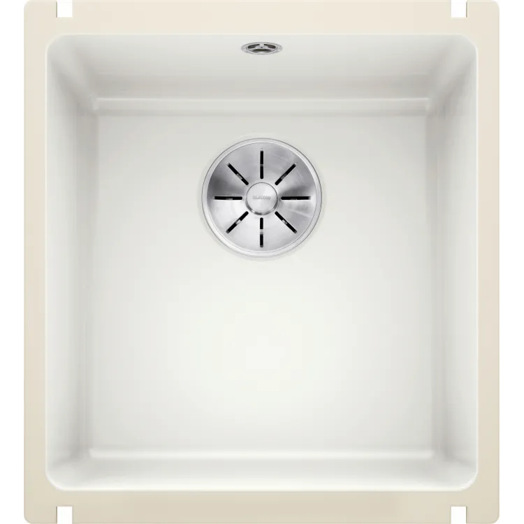 BLANCO SUBLINE 375-U Ceramika PuraPlus biały połysk, InFino 523726