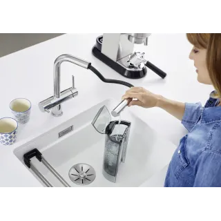 BLANCO FONTAS-S II powłoka PVD Steel 525199