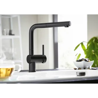 BLANCO LINUS-S czarny mat 525807