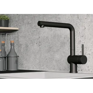 BLANCO LINUS czarny mat 525806