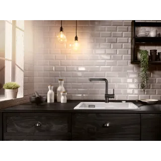 BLANCO LINUS-S czarny mat 525807