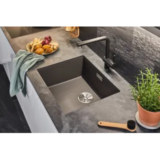 BLANCO LINUS czarny mat 525806