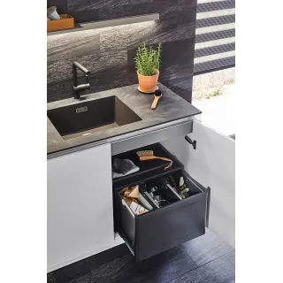 BLANCO LINUS czarny mat 525806