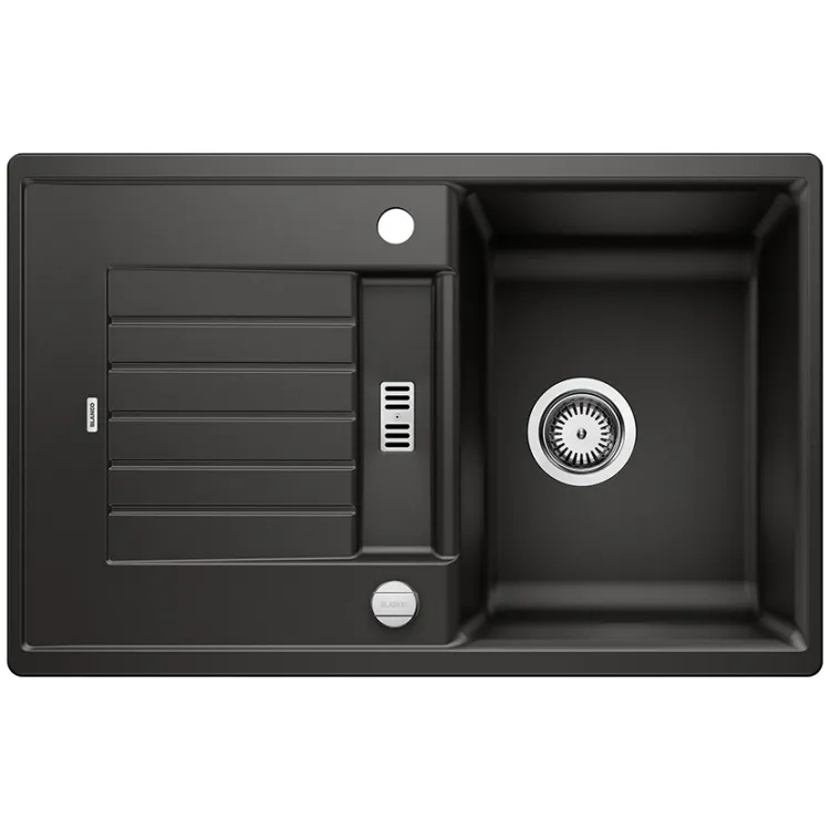 BLANCO ZIA 45 S Silgranit czarny odwracalny, korek auto. 526012