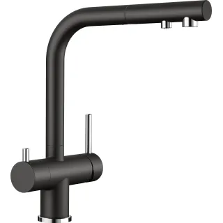 BLANCO FONTAS-S II Silgranit-Look czarny 526158