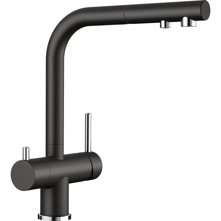 BLANCO FONTAS-S II Silgranit-Look czarny 526158