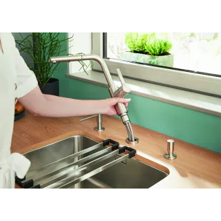 BLANCO LANORA-F stal szczotkowana 526179