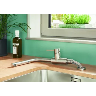 BLANCO LANORA-F stal szczotkowana 526179