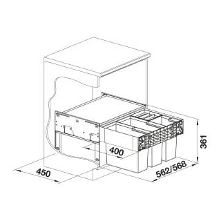 BLANCO SELECT II 60/4 526206