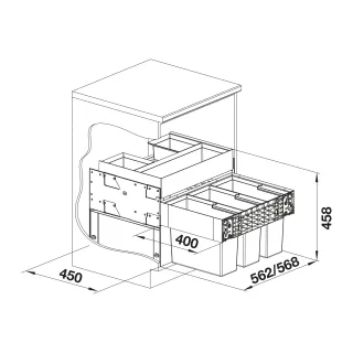 BLANCO SELECT II 60/3 ORGA 526209