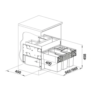 BLANCO SELECT II 60/4 ORGA 526211