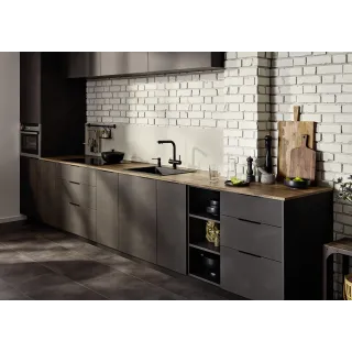 BLANCO FONTAS-S II czarny mat 526672