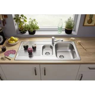 BLANCO TIPO II 6 S stal matowa, odwracalny 526620