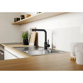 BLANCO MILA-S czarny mat 526660