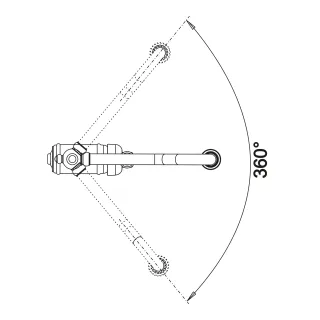 BLANCO TRADON Satin GOLD 526688
