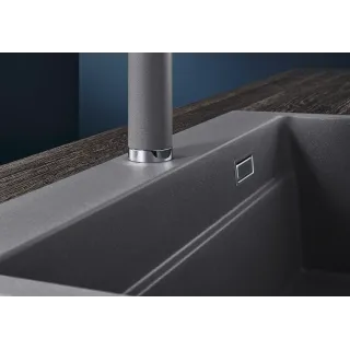 BLANCO ETAGON 8 Silgranit delikatny biały, InFino, szyny 527079