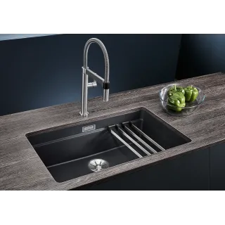 BLANCO ETAGON 700-U Silgranit wulkaniczny szary, InFino, szyny 527261