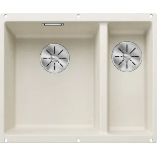 BLANCO SUBLINE 340/160-U Silgranit delikatny biały lewa,...