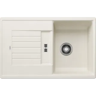 BLANCO ZIA 45 S Silgranit delikatny biały odwracalny 527200