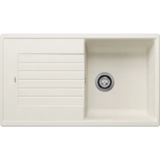 BLANCO ZIA 5 S Silgranit delikatny biały odwracalny 527204