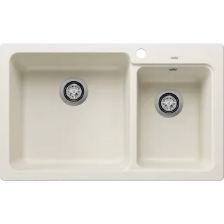 BLANCO NAYA 8 Silgranit delikatny biały lewa 527130