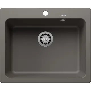 BLANCO NAYA 6 Silgranit wulkaniczny szary 527311