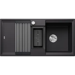 BLANCO ADIRA 6 S Silgranit czarny odwracalny, korek...