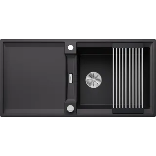 BLANCO ADIRA XL 6 S Silgranit czarny odwracalny, korek...