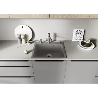 BLANCO ALTA-S II satin platinum 527710